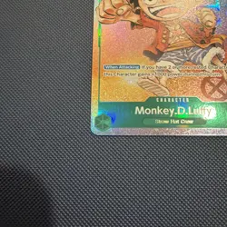 Monkey D Luffy P-037 Gen Con 2023 Holo Promo One Piece Card English - Image 4