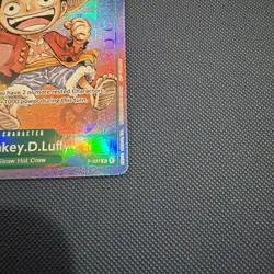 Monkey D Luffy P-037 Gen Con 2023 Holo Promo One Piece Card English - Image 5