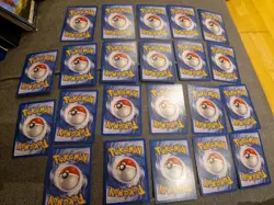 22 vintage pokemon gym heroes and challenges Commons And Uncommon Cards Bundle - Image 2