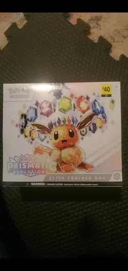Pokemon Prismatic Evolutions ETB Elite Trainer Box Sealed. !!Bonuses Cards Add!! - Image 1