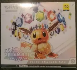 Pokemon Prismatic Evolutions ETB Elite Trainer Box Sealed. !!Bonuses Cards Add!! - Image 2