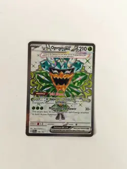 Pokemon TCG Card Teal Mask Ogerpon EX 190/167 Twilight Masquerade Full Art - NM - Image 1