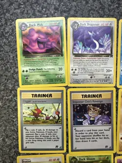 Team Rocket Pokemon Card Bundle LP-MP - Image 2