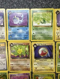 Team Rocket Pokemon Card Bundle LP-MP - Image 3