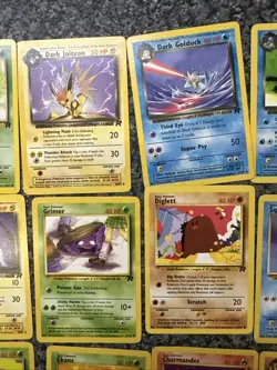 Team Rocket Pokemon Card Bundle LP-MP - Image 4