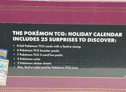 Pokemon 2025 Holiday Calendar Trading Card Game BRAND NEW - Image 4