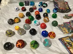 38 Bakugan Battle Brawlers Lot Plus Cards - Image 2