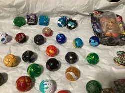 38 Bakugan Battle Brawlers Lot Plus Cards - Image 3