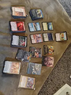 Magic: The Gathering Bulk Lot Final Fantasy 322 Cards - Image 1