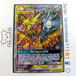 2019 Moltres & Zapdos & Articuno GX BLACK STAR PROMO card SM210 Pokemon NM/LP - Image 1
