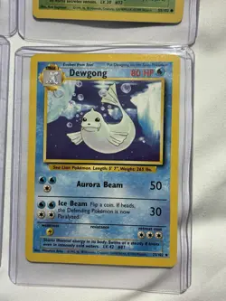 Pokemon Cards WOTC 1999 Bundle X 4 Cards Vintage Great Condition With Holders - Image 4