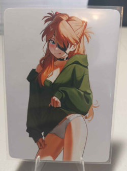 Asuka Evangelion Anime Waifu Card Doujin ACG Goddess - Image 1