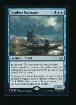 Deadeye Navigator Modern Masters 2017 Magic The Gathering 36/249 - Image 1