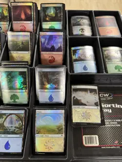 MTG *500 Foil Basic Land Lot (100 Of Each Type)* (NM- LP) Free Shipping - Image 3