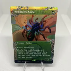 (Foil) Radioactive Spider (Borderless) (212) Marvel's Spider-Man Mtg NM - Image 1