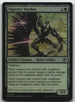 Tapestry Warden foil U Edge of Eternities 209 NM - Image 1