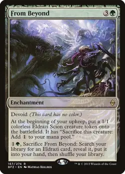 From Beyond Battle for Zendikar MP MTG - Image 1