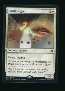 MTG Hushbringer 18/269 Promo Pack Throne of Eldraine - Image 1