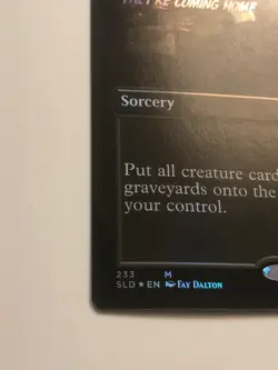 magic the gathering Rise of the Dark Realms Foil Secret Lair Promo Near Mint - Image 4