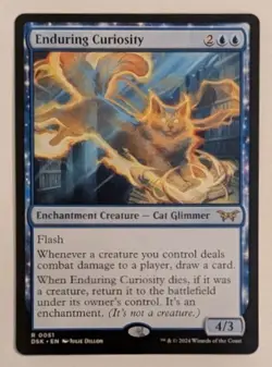 Enduring Curiosity - Duskmourn: House of Horror - Magic MTG - Image 1