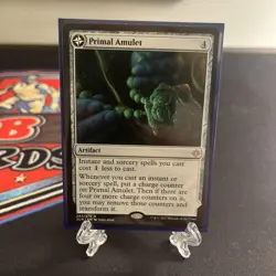 MTG Primal Amulet XLN 243/279 Ixalan Rare NM - Image 1