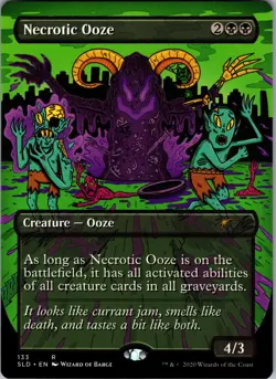 Necrotic Ooze Secret Lair Drop Series Rare NM Magic: The Gathering 133 Normal - Image 1