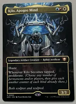 MTG Edge of Eternities Commander Kilo Legendary Artifact Creature MYTHIC REGULAR - Image 1