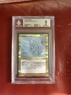 Tuknir Deathlock Legends MTG BGS 9 Quad + - Image 1