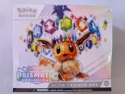 Pokemon Prismatic Evolutions Elite Trainer Box SV 8.5 ETB Sealed English Promo 1 - Image 1