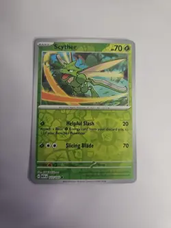 Scyther 123/165Sv: Scarlet & Violet 151 Reverse Holo Pokemon TCG NM 2023 - Image 3