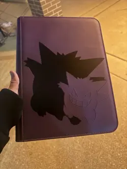 ULTRA PRO 9 POCKET ZIP BINDER ELITE GENGAR POKEMON - Image 1