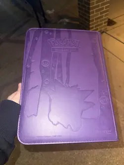 ULTRA PRO 9 POCKET ZIP BINDER ELITE GENGAR POKEMON - Image 2