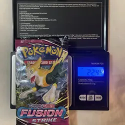 Pokemon Fusion Strike Heavy Booster Pack Brand New Sealed - 22.44.Grams - Image 1