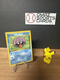 Shellder #54/62 - 1st Edition Fossil - Non Holo Pokemon - EX - Image 3