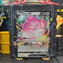 Blissey V Chilling Reign Ultra Rare Pokemon TCG 119/198 Sword & Shield - Image 1