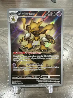 2025 Pokemon ME Black Star Promos Alakazam #009 - Image 1