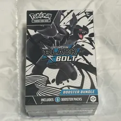 Pokemon TCG Scarlet & Violet Black Bolt SV10.5 Booster Bundle NEW Factory Sealed - Image 1