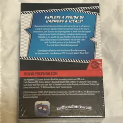 Pokemon TCG Scarlet & Violet Black Bolt SV10.5 Booster Bundle NEW Factory Sealed - Image 2