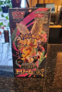 Pokemon Mega Dream ex Booster Box Sealed Japanese US Seller - Image 1