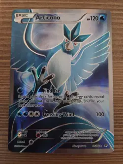 2016 Pokemon Articuno Full Art Holo Rare 25/83 - Generations - NM - Image 1