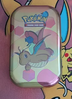 Pokemon TCG Scarlet & Violet 151 Mini Tin - Dragonite & Vileplume - New Sealed - Image 1