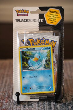 Pokemon TCG Black & White 2-Pack Blister Base Set Ducklett Promo Factory Sealed - Image 1