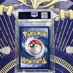 1999 Pokemon Shadowless Base Set Red Cheeks Pikachu 58 PSA 4 - Image 2
