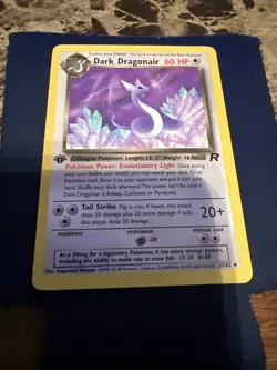 Pokemon TCG Team Rocket 1st Edition Dark Dragonaire 33/82 - Image 1