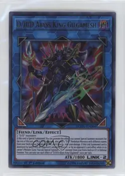 D/D/D Abyss King Gilgamesh Ultra Rare 1st Ed. YuGiOh Duel Overload #DUOV-EN004 - Image 1