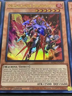 Red-Eyes Black Fullmetal Dragon | Starlight Rare + 3x Flame Swordsman | YuGiOh! - Image 4