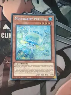 YUGIOH Mulcharmy Purulia MP25-EN085 Prismatic Secret Rare 1st Edition - Image 1