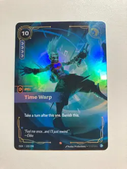 Time Warp Spell OGN 122/298 - Riftbound Origins English - Image 1