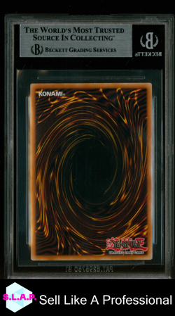 ELEMENTARHELD DAR NEOS YUGIOH POTD-DE033 2006 POWER /THE DUELIST 1ST UR DE BGS 8 - Image 2