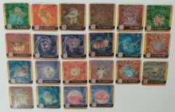 Pokemon, 3D Action Flipz, Artbox 1999 Nintendo CCG Game Card, set of 26 - Image 2